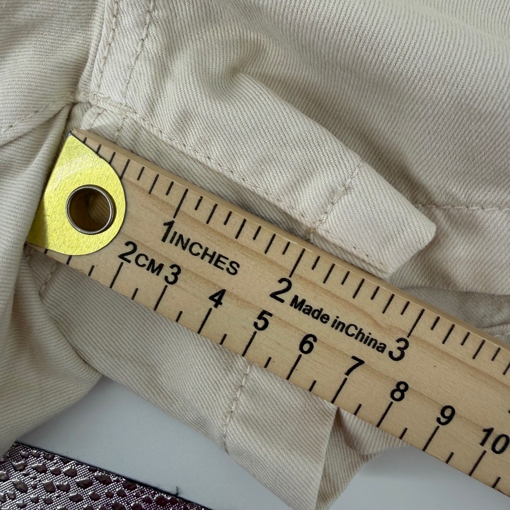 NWT Madewell High Rise Elastic Waist Utility Shorts Tan Size 32 or 14 - Picture 7 of 10